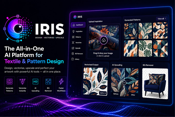 IRIS workspace — design library view